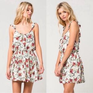 Free People Dear You Floral Printed Mini Dress size small women’s dress